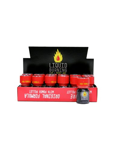 Box 18 poppers Liquid Burning 10ml