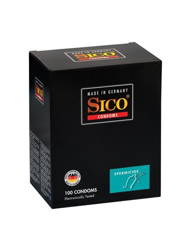 100 préservatifs Sico SPERMICIDE