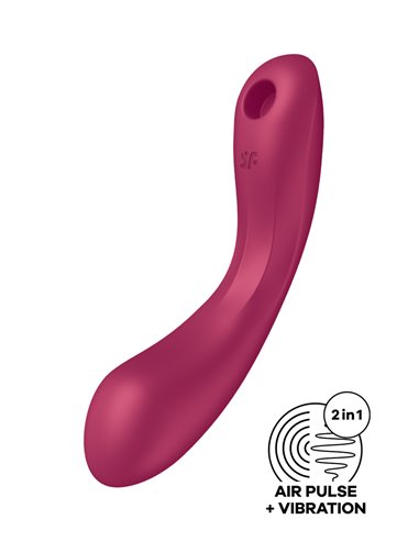 Stimulateur Curvy Trinity 1 bordeaux - Satisfyer