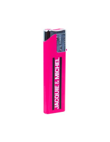 Briquet rose Jacquie et Michel