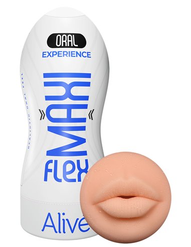 Masturbateur Maxi Flex Oral Experience - Alive