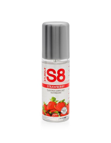 Lubrifiant S8 parfumé fraise 125ml