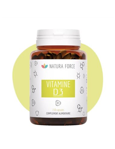 Vitamine D3 - capsules - Natura Force