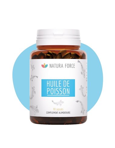 Huile de poisson Oméga 3 - capsules - Natura Force