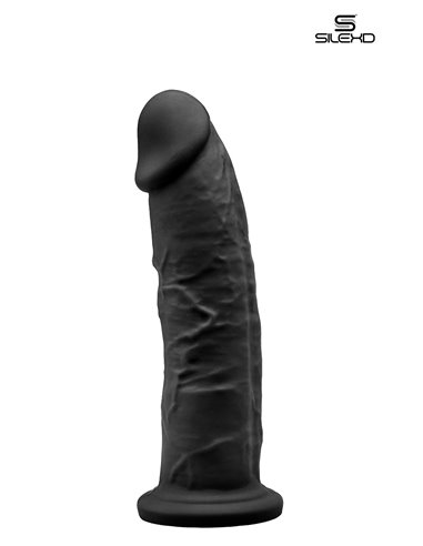 Gode double densité noir 19 cm - Modèle 2