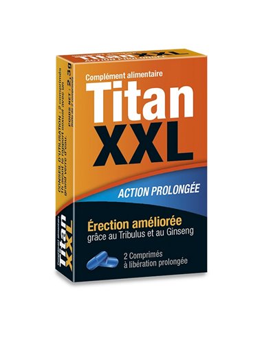 Titan XXL (2 gélules) - stimulant sexuel