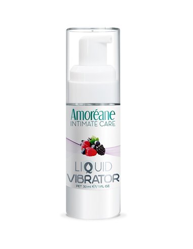 Lubrifiant Liquid Vibrator Baies Rouges 30ml - Amoreane Med