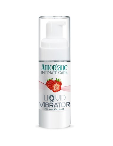 Lubrifiant Liquid Vibrator Fraise 30ml - Amoreane Med