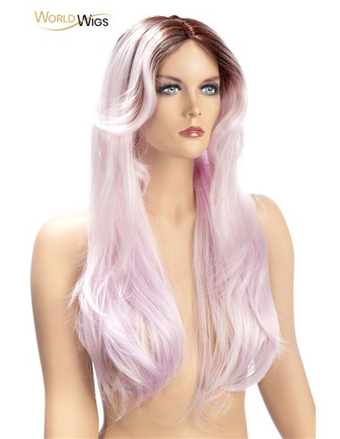 Perruque Aya parme - World Wigs