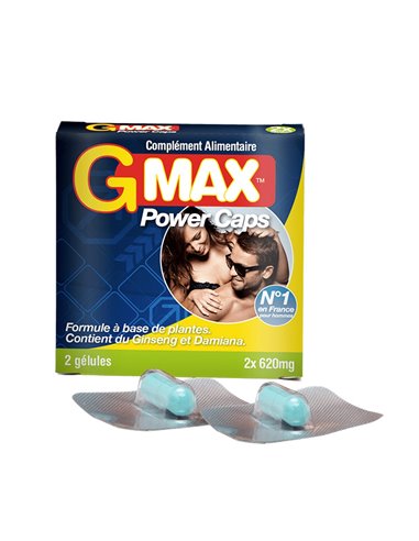 G-Max Power Caps Homme (2 gélules)