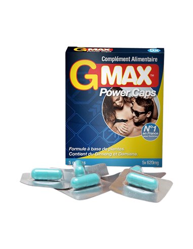 G-Max Power Caps Homme (5 gélules)