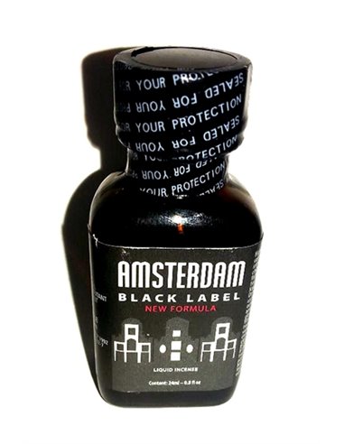 Poppers Amsterdam Black  label 24ml