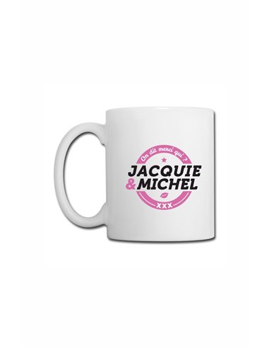 Mug blanc J&M - logo rond