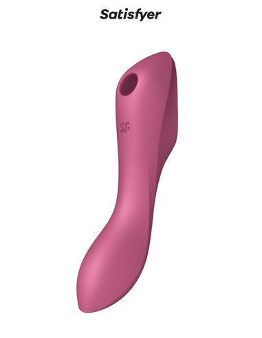 Stimulateur Curvy Trinity 3 rouge - Satisfyer